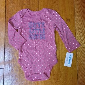 Carters Best Sister Bodysuit